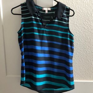 Banana Republic collar tank, perfect condition, XS